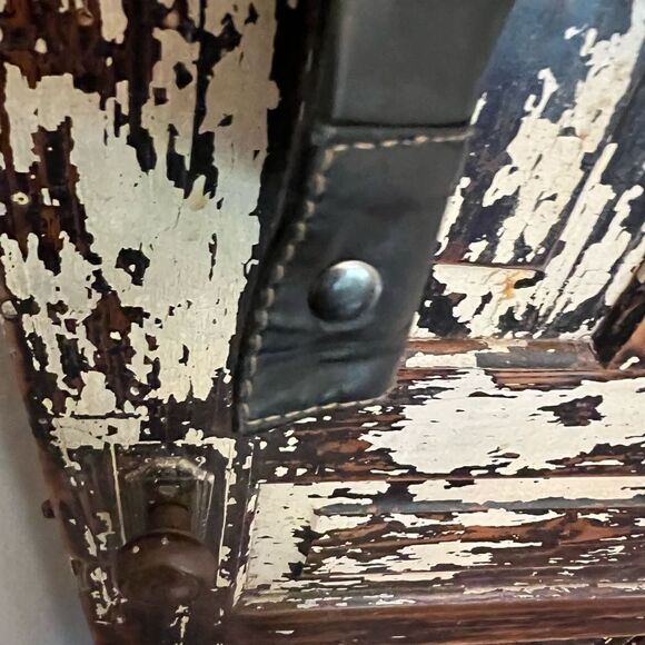 New Frontier Embroidered Leather Button Snap women’s Jacket. Size Small. - Picture 5 of 10